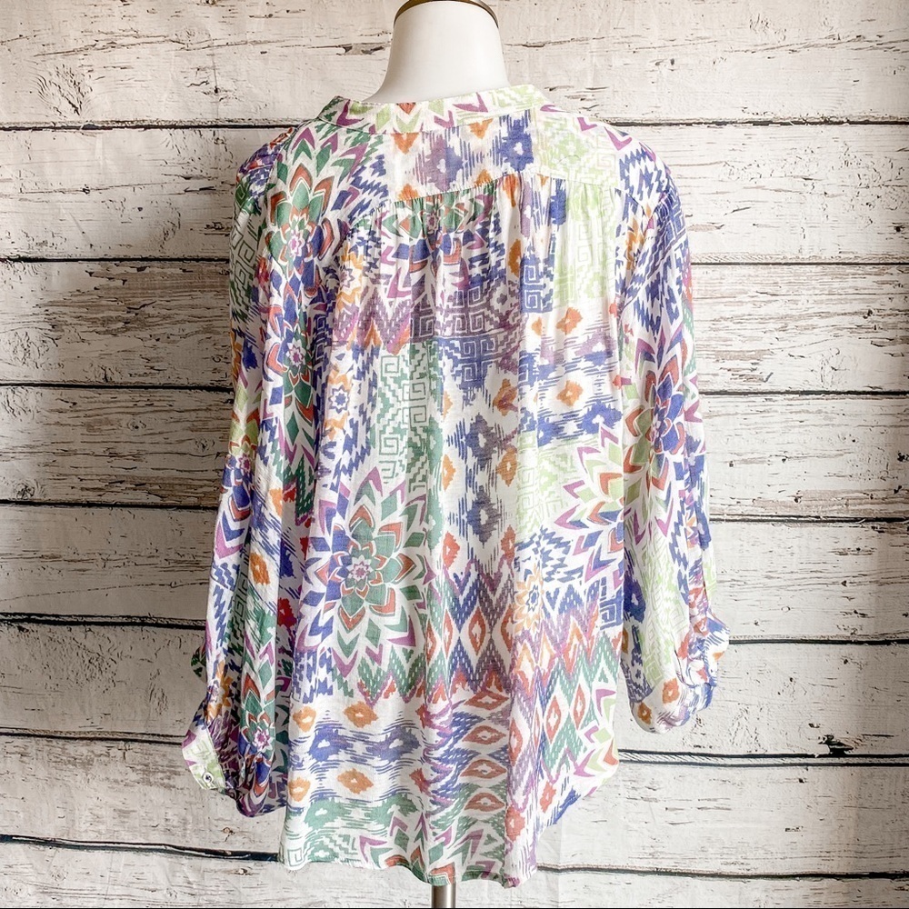 Maeve Anthropologie Bryanna Aztec Tribal - Picture 8 of 14